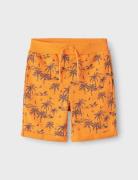 Nkmkaje Long Swe Shorts Unb Pb Bottoms Shorts Orange Name It