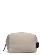 Wash Bag Small W3 Toalettveske Beige Rains