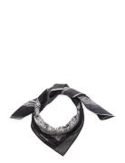 Soft Cotton Self Scarf Accessories Scarves Lightweight Scarves Black M...