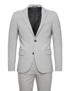 Plain Mens Suit - Normal Lenght Dress Grey Lindbergh