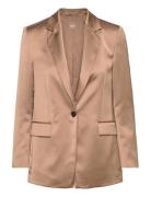 Jocalura1 Blazers Single Breasted Blazers Beige BOSS