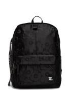 Zip Top Backpack Unikko Ryggsekk Veske Black Marimekko