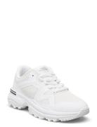 Womens Trail Runner Lave Sneakers White Tommy Hilfiger