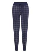 Mix & Match Trousers Jersey 02 X Pyjamasbukser Pysjbukser Blue Triumph