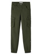 Nkmryan Cargo R Twi Pant 2222-Ba Noos Bottoms Khaki Green Name It
