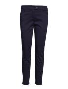 Woven Pants Bottoms Trousers Slim Fit Trousers Navy Marc O'Polo