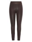 Onlcool Coated Legging Bottoms Leggings Brown ONLY