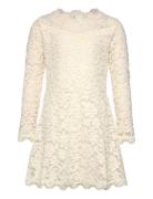 Lace Dress Dresses & Skirts Dresses Partydresses Cream Rosemunde Kids