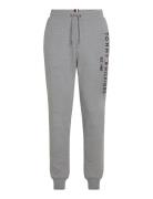 Tommy Logo Sweatpants Bottoms Sweatpants Grey Tommy Hilfiger