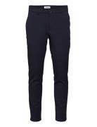 Steffen Mel. Pant Designers Trousers Formal Blue Woodbird