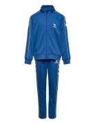 Hmltrack Tracksuit Sport Tracksuits Blue Hummel