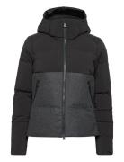 W Race Down Jacket Sport Jackets Padded Jacket Black Sail Racing