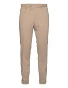 Denz Turn Up Trousers Designers Trousers Formal Beige Oscar Jacobson