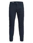 Jpstpaul Flake Cargo Navy Blazer Noos Bottoms Trousers Cargo Pants Nav...