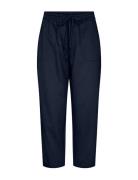 Sc-Akila Bottoms Trousers Joggers Blue Soyaconcept