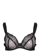 Loveland Uw Plunge Bra Lingerie Bras & Tops Full Cup Bras Black Freya