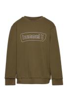 Hmltomb Sweatshirt Sport Sweat-shirts & Hoodies Sweat-shirts Khaki Gre...