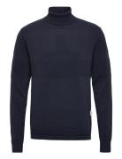 Slhmaine Ls Knit Roll Neck W Tops Knitwear Turtlenecks Navy Selected H...