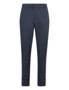 Carrot Shape Stretch Chinos Bottoms Trousers Chinos Blue Hope