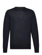 Sweater Designers Knitwear Round Necks Navy Emporio Armani