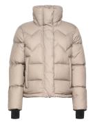 Ws Epitome Down Parka Sport Jackets Padded Jacket Beige Mountain Works