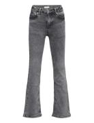 Texas Low Flare Grey Bottoms Jeans Regular Jeans Grey Grunt