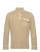 Hamilton Sahara Shirt Tops Polos Long-sleeved Beige Morris