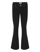 Kogroyal Life Reg Flared Pim600 Noos Bottoms Jeans Wide Jeans Black Ki...