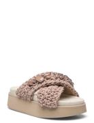 Woven St S Platform Shoes Summer Shoes Platform Sandals Beige Inuikii