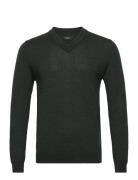 Maviggo Tops Knitwear V-necks Green Matinique