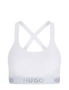 Bralette Padded Sporty Logo Lingerie Bras & Tops Soft Bras Tank Top Br...