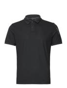 Spray Technical Polo Sport Polos Short-sleeved Black Sail Racing