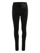 Milagz Hw Legging Bottoms Leggings Black Gestuz