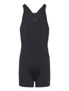 Girls Endurance+ Legsuit Sport Swimsuits Black Speedo