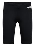 Boy's Team Swim Jammer Solid Sport Swimshorts Black Arena