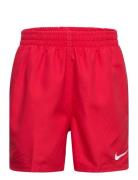 Nike B 4" Volley Short Sport Swimshorts Red NIKE SWIM