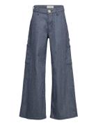 Pants Bottoms Jeans Wide Jeans Blue Sofie Schnoor Young