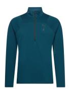 M Seasons Ls 1/4 Zip Polypropylene Rain Cell Sport Sweat-shirts & Hood...