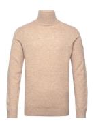 Bs Bjørn Regular Fit Knitwear Tops Knitwear Turtlenecks Cream Bruun & ...