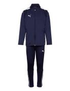 Teamliga Tracksuit Jr Sport Tracksuits Navy PUMA