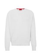 Saui Designers Knitwear Round Necks White HUGO