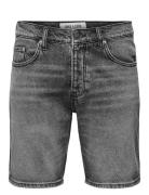 Onsedge Wb 7636 Pim Dnm Shorts Vd Bottoms Shorts Denim Black ONLY & SO...