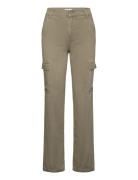 Pocket Cargo Jeans Bottoms Trousers Cargo Pants Khaki Green Mango