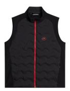 Dexter Hybrid Vest Sport Vests Black J. Lindeberg