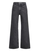 Hr Wide Leg Optic Washed Black Bottoms Jeans Wide Jeans Black Calvin K...