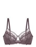 Briella Wired_Bra Lingerie Bras & Tops Full Cup Bras Purple Dorina