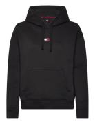 Tjw Bxy Badge Hoodie Tops Sweat-shirts & Hoodies Hoodies Black Tommy J...