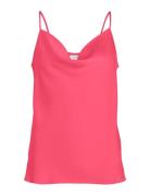 Viravenna S/L Singlet Strap Top/Dc Tops Blouses Sleeveless Pink Vila