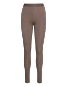 Smooth Leggings Bottoms Leggings Brown Moshi Moshi Mind