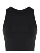 Tipped Dylan Bra Tops Crop Tops Sleeveless Crop Tops Black Girlfriend ...